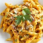 Cheesy Pumpkin Pasta Bake 5 Cheesy Pumpkin Pasta Bake recipe