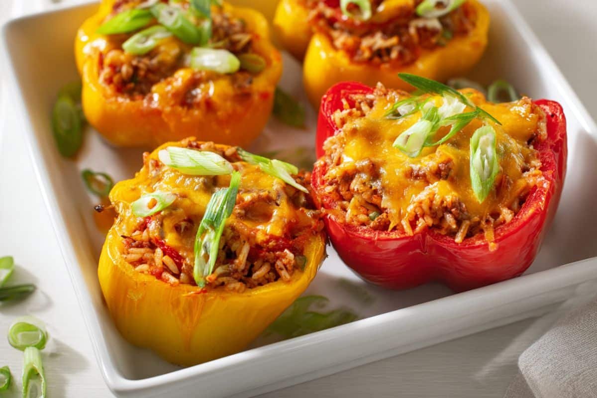 Cheesy Stuffed Peppers