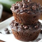 Chocolate Zucchini Muffins 5 Chocolate Zucchini Muffins recipe