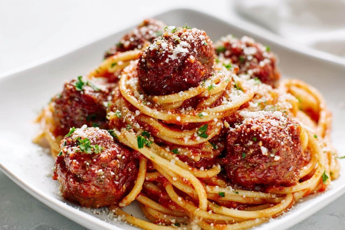 Classic Italian Meatballs (Tender and Juicy!)
