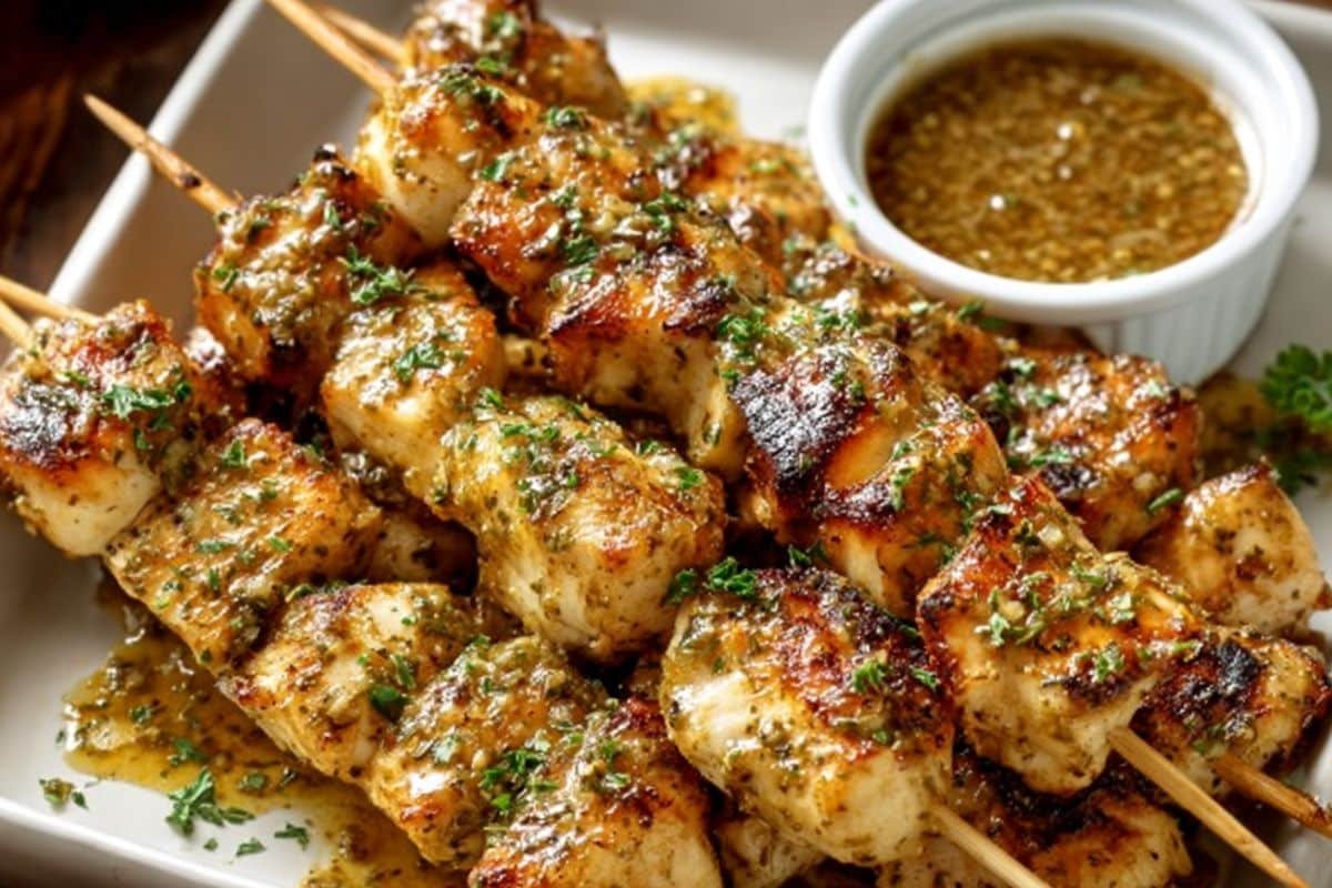 Cowboy Butter Chicken Skewers