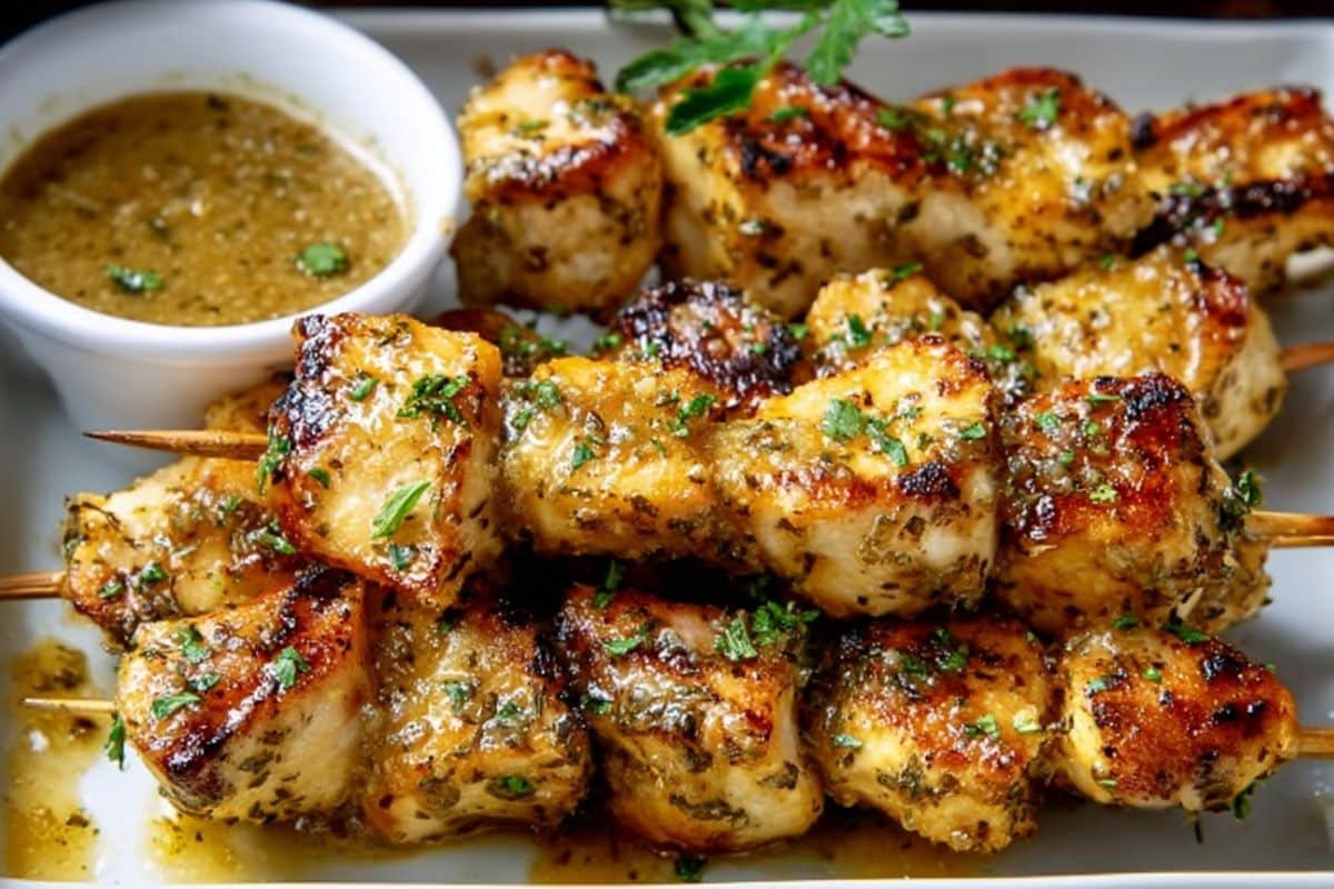 Cowboy Butter Chicken Skewers