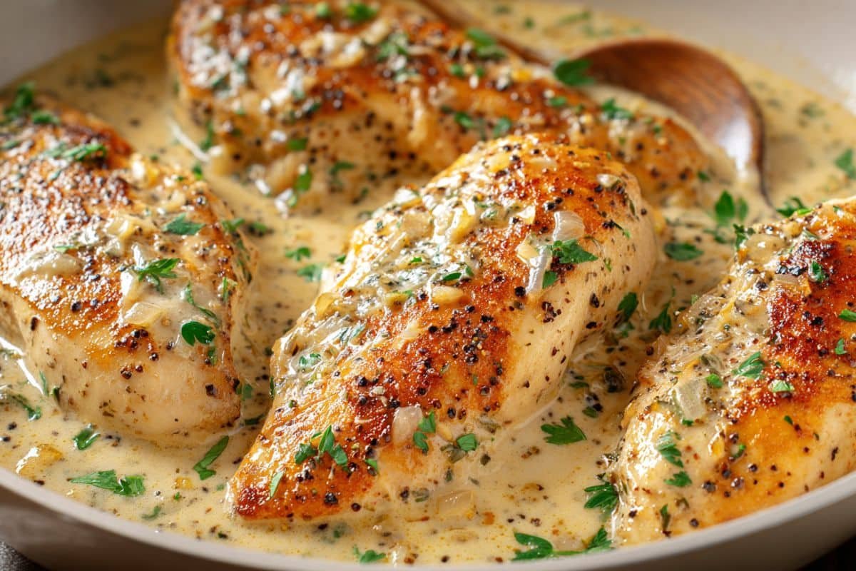 Creamy Garlic Parmesan Chicken
