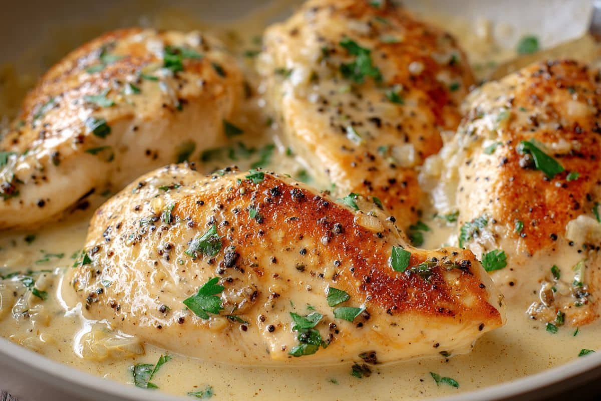 Creamy Garlic Parmesan Chicken