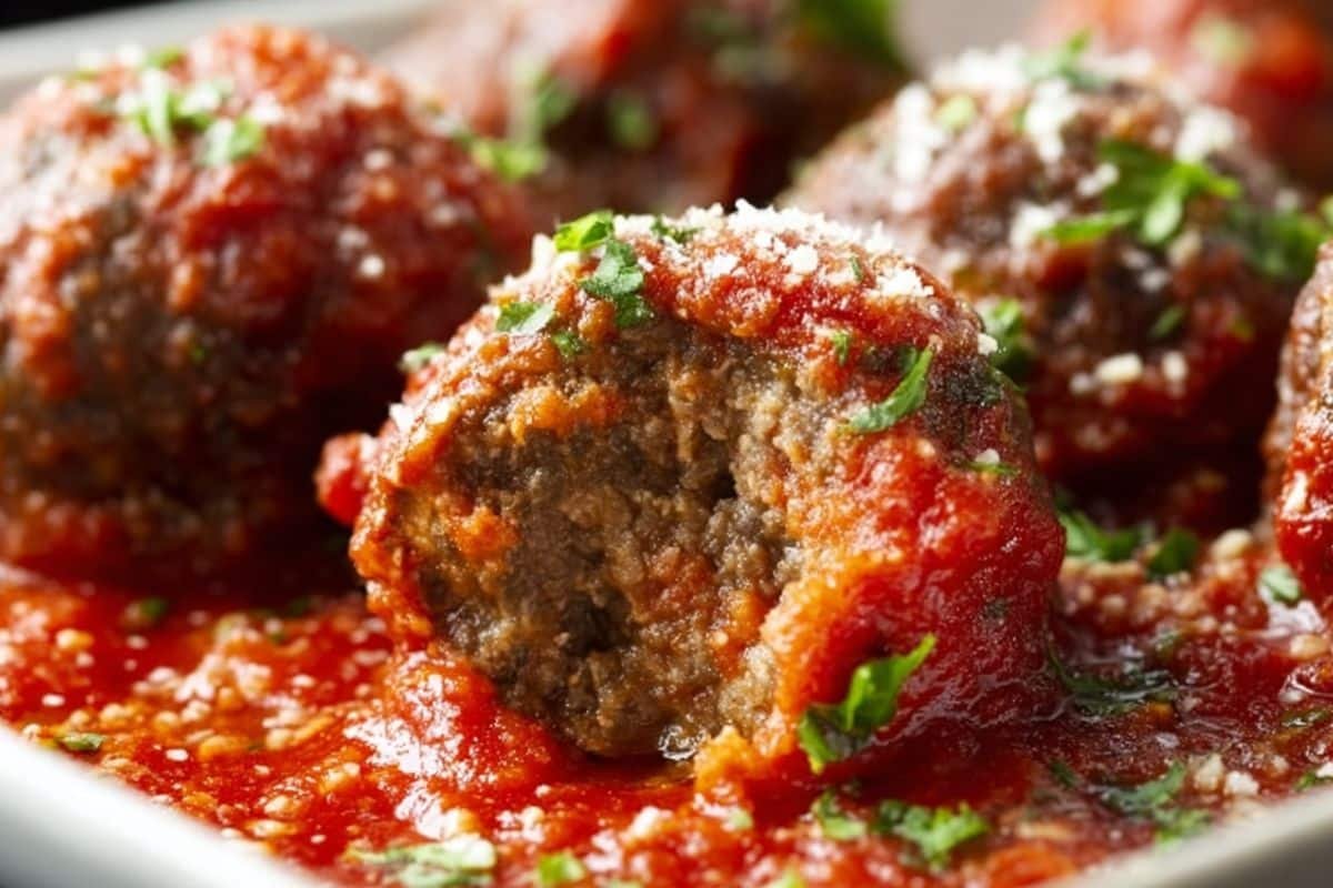 Easy Baked Meatballs