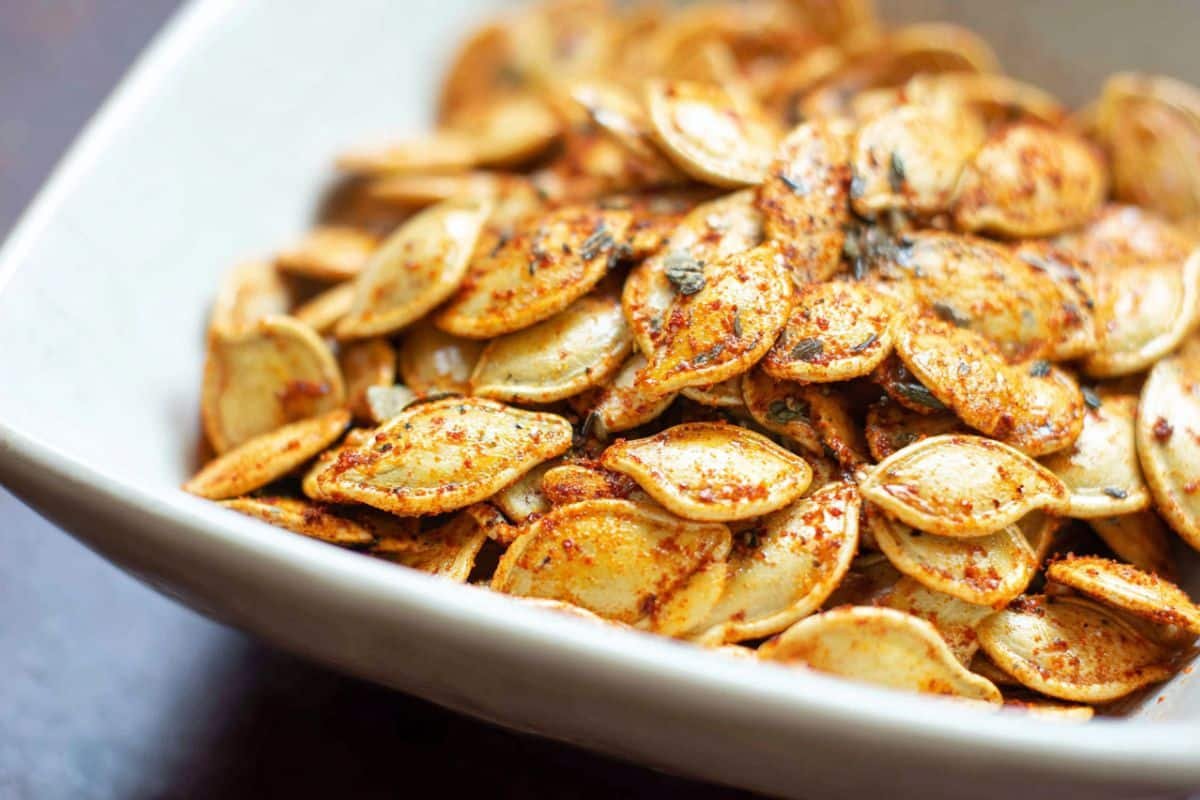 Easy Roasted Pumpkin Seeds Recipe