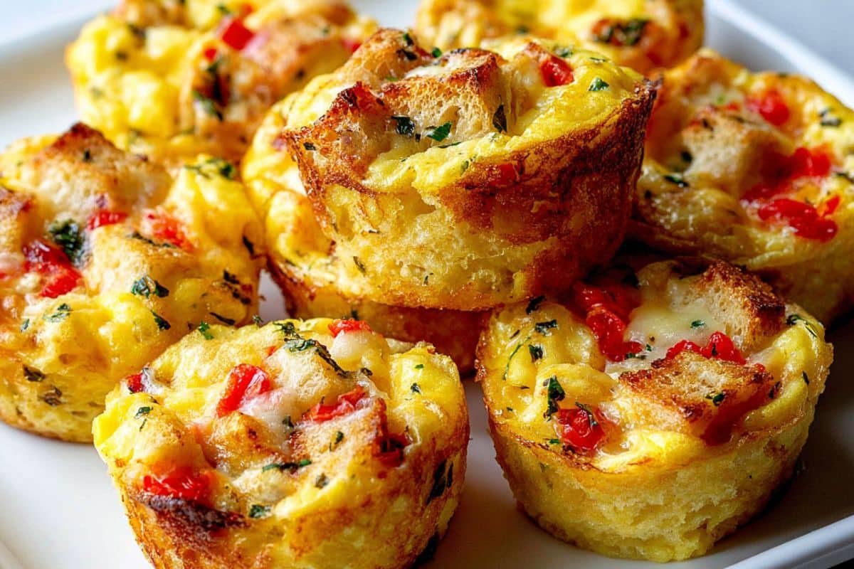 Egg Muffin Cups with Ham and Cheese