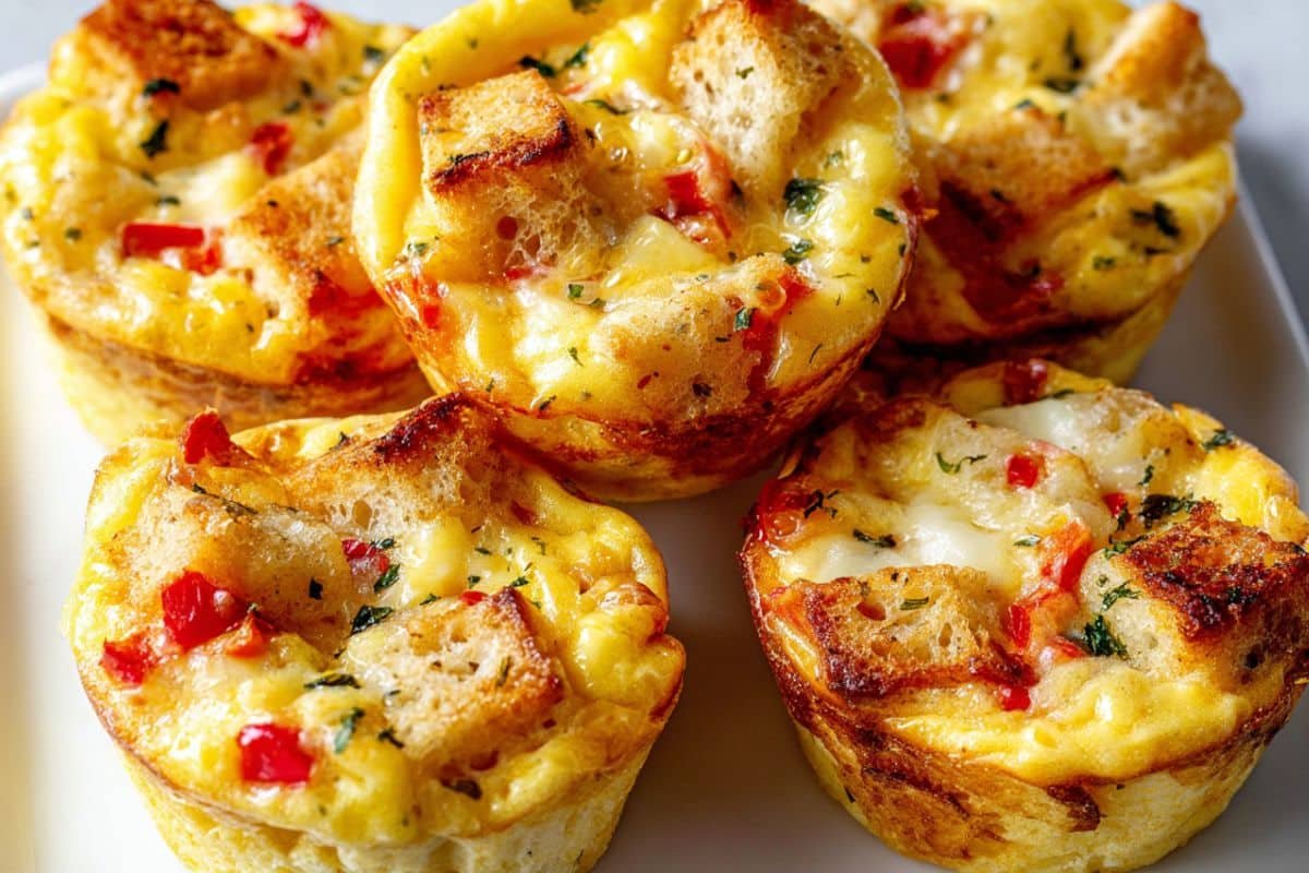 Egg Muffin Cups with Ham and Cheese