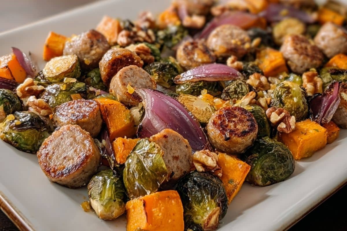 Fall Veggie Sheet Pan Dinner