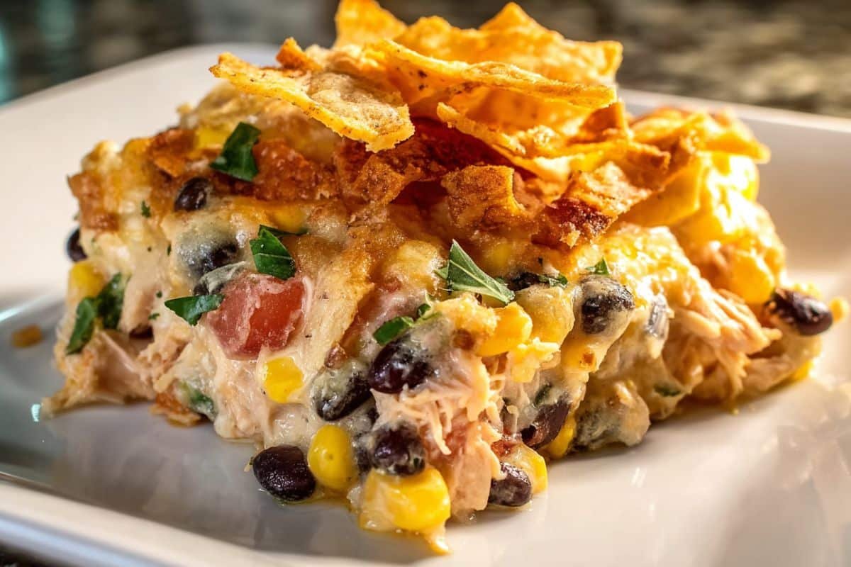 Frito Chicken Casserole: A Cheesy, Crunchy Comfort Dish You’ll Crave