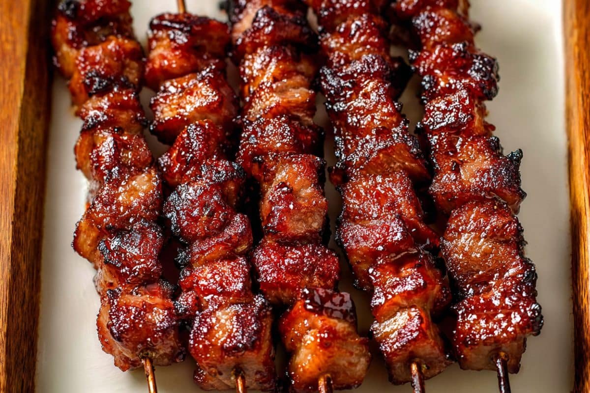 Grilled Thai Coconut Chicken Skewers