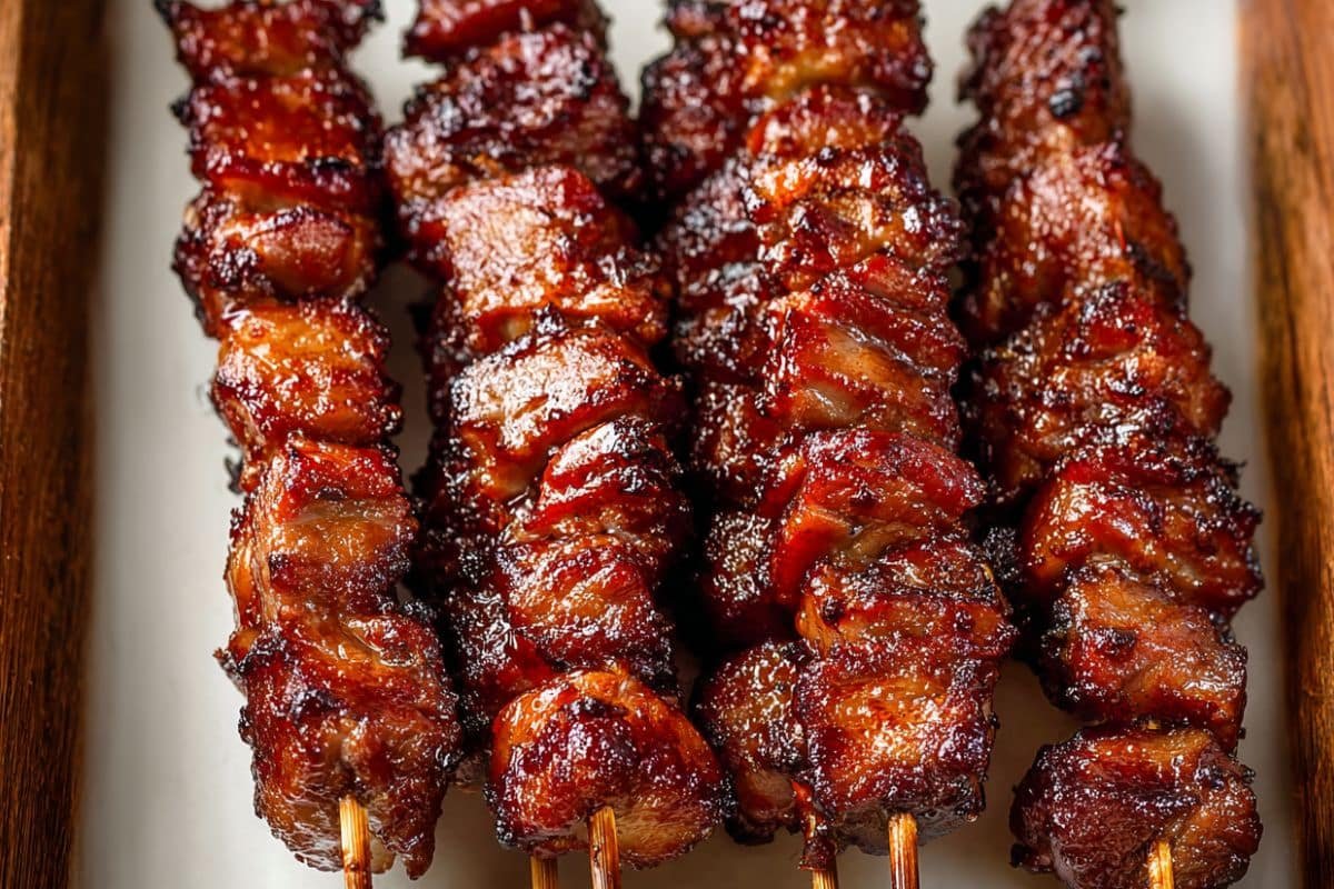 Grilled Thai Coconut Chicken Skewers