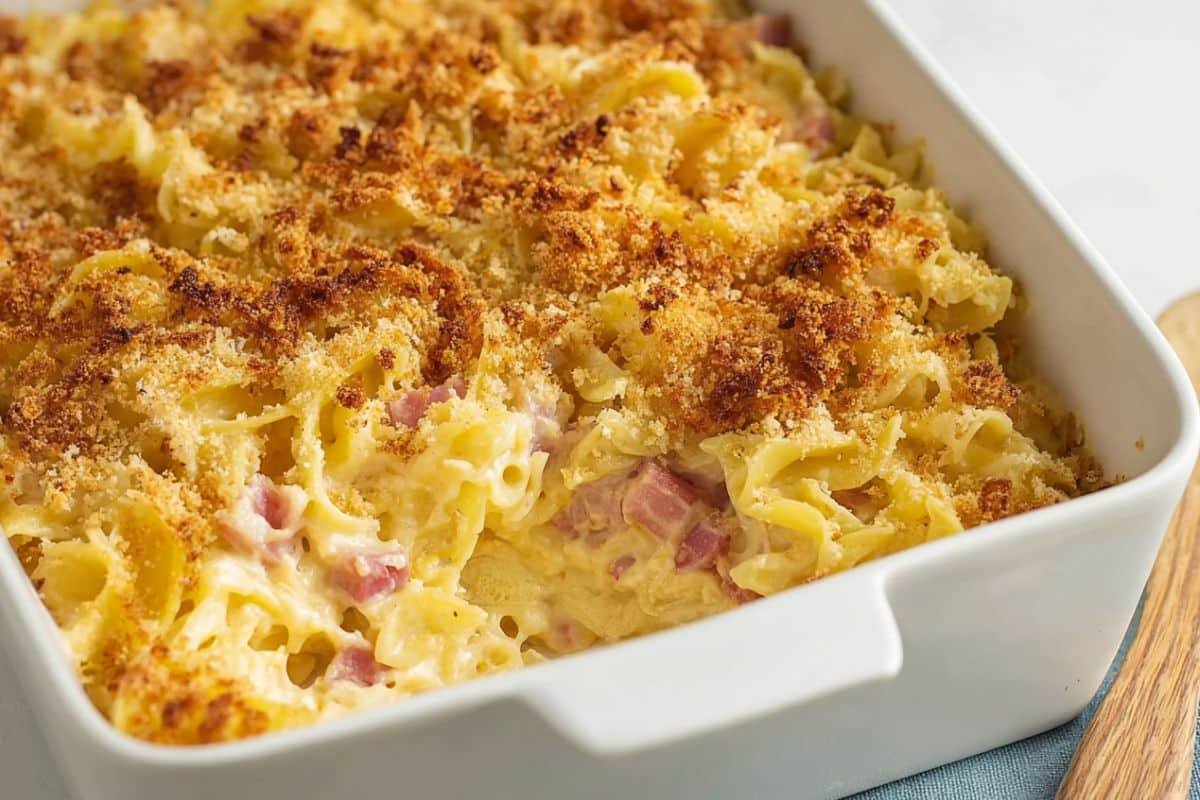 Ham and Noodle Casserole