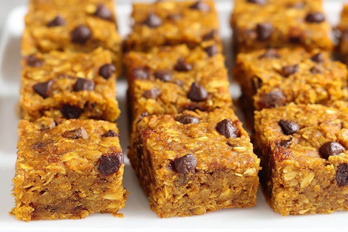 Healthy Pumpkin Bars Recipe