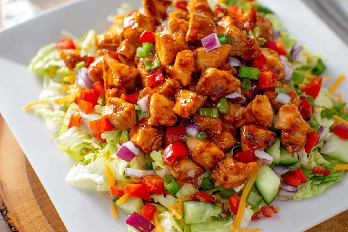 Honey Hot Chicken Salad