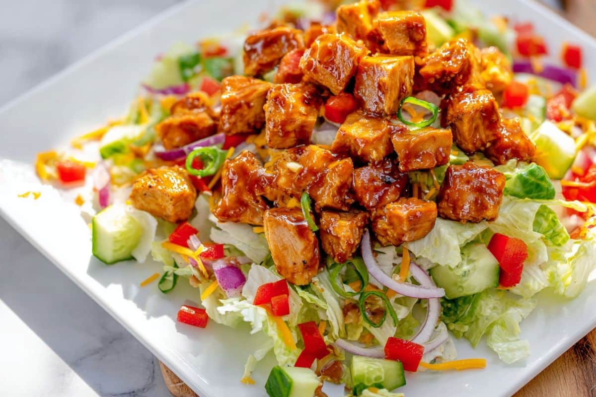 Honey Hot Chicken Salad