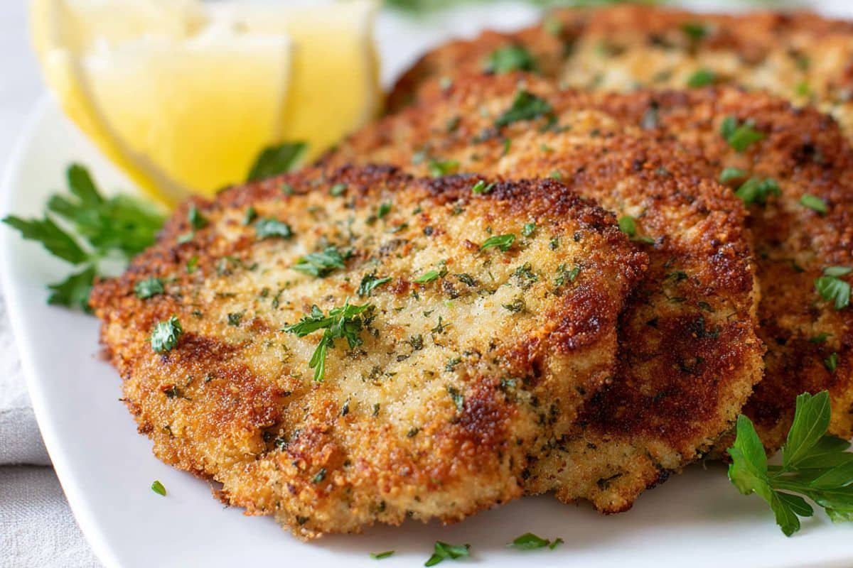 Italian chicken cutlets recipe