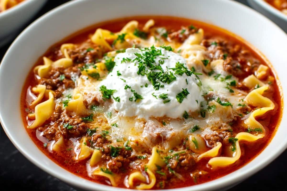 The Best Lasagna Soup Recipe