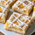 Peaches and Cream Pie Bars 5 Peaches and Cream Pie Bars recipe