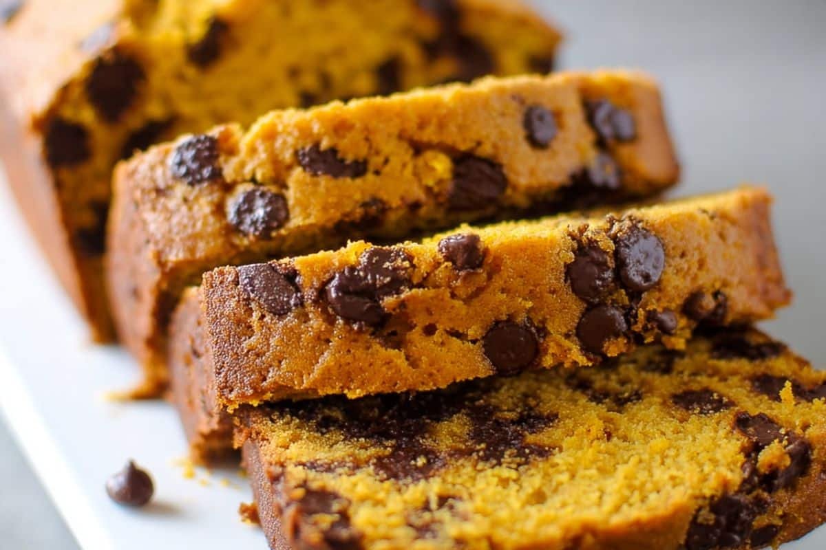 Pumpkin Chocolate Chip Bread