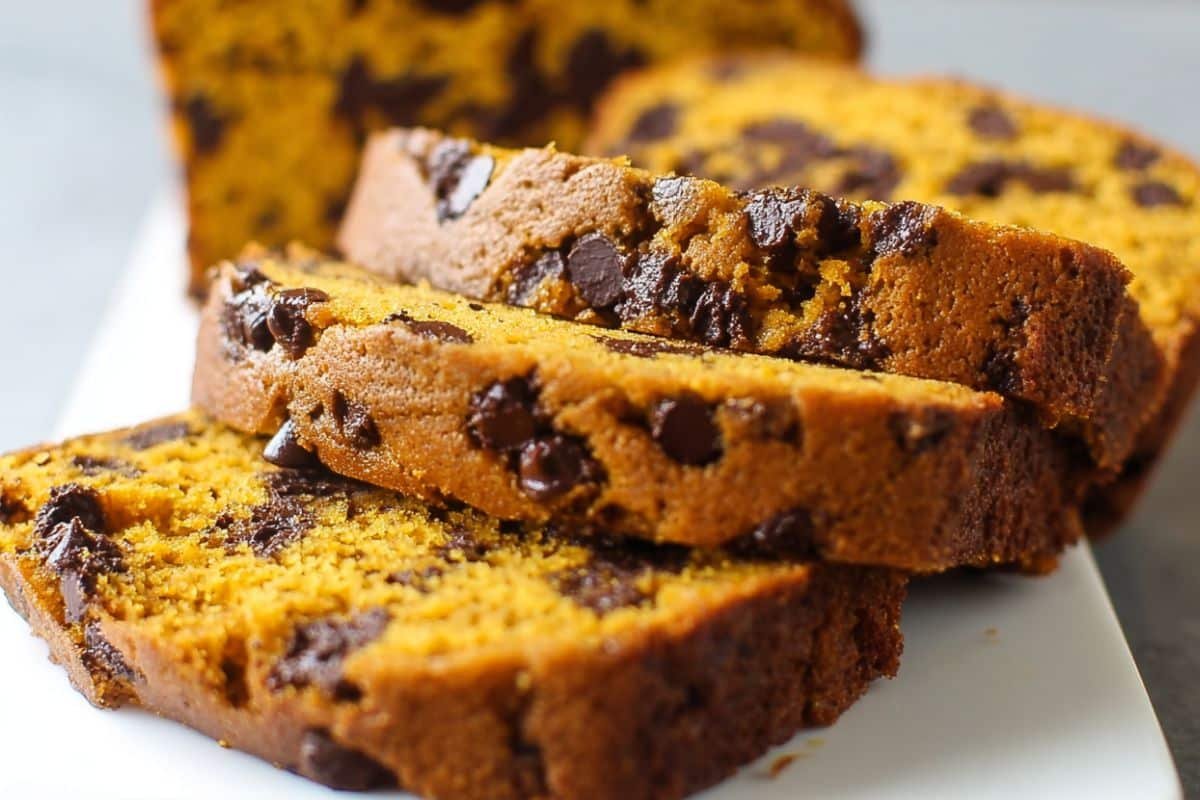 Pumpkin Chocolate Chip Bread