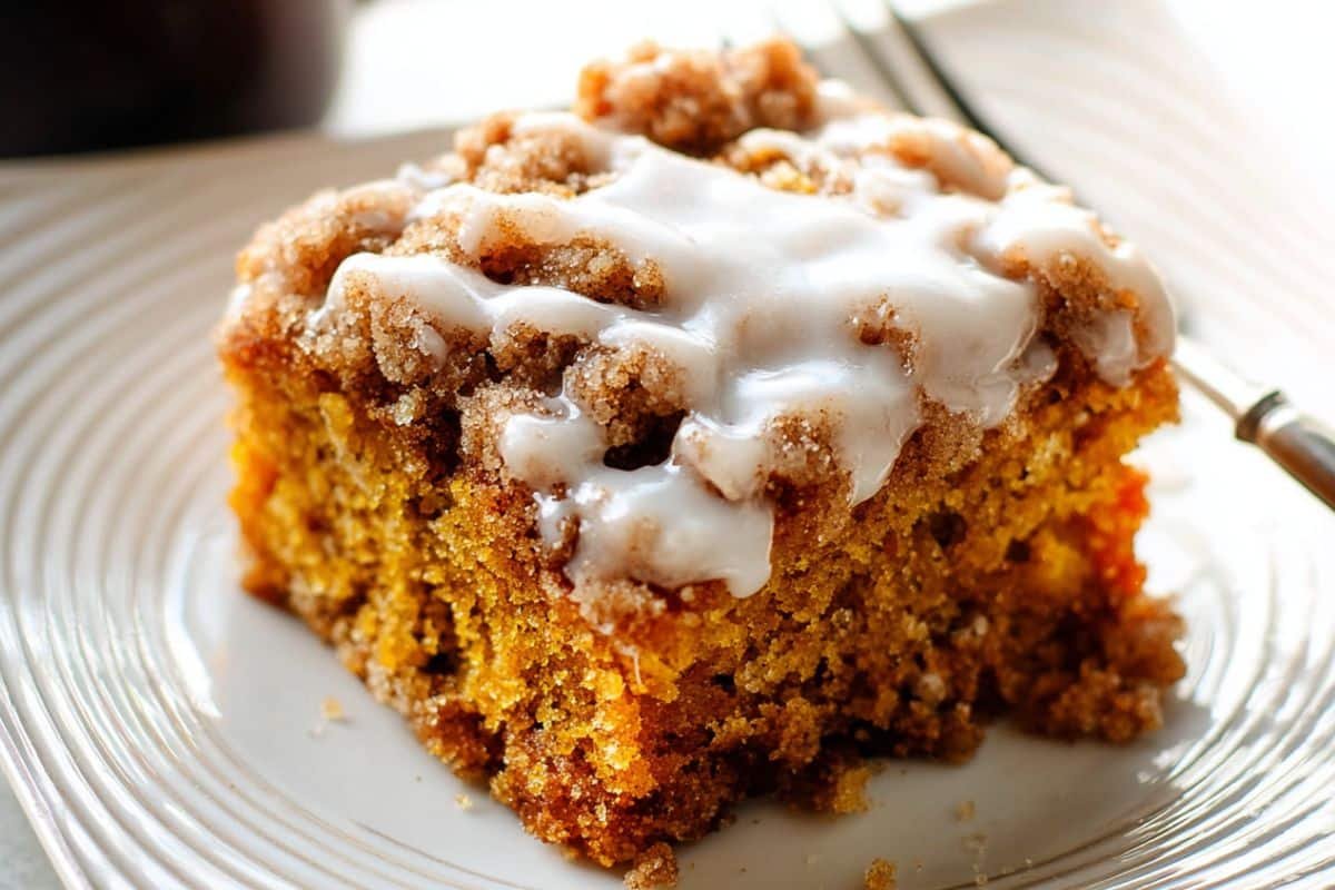 Pumpkin Crumb Coffee Cake