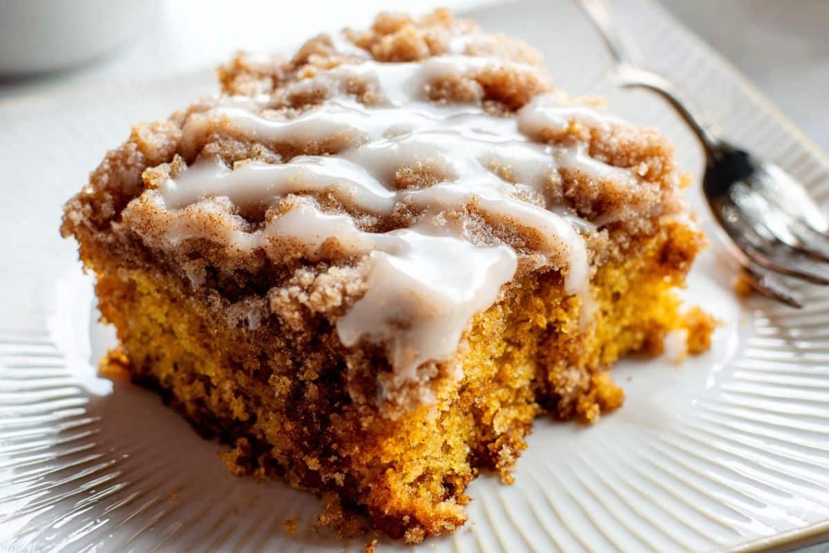 Pumpkin Crumb Coffee Cake