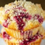 Raspberry Streusel Muffins 5 Raspberry Streusel Muffins recipe