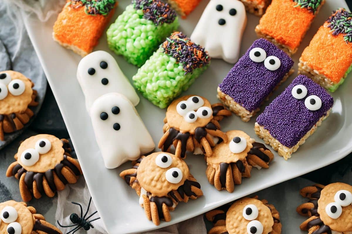 Rice Krispies Treat Monsters