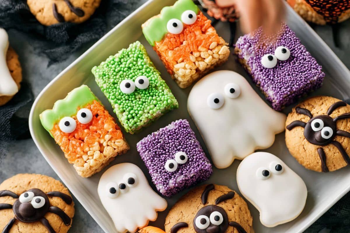 Rice Krispies Treat Monsters