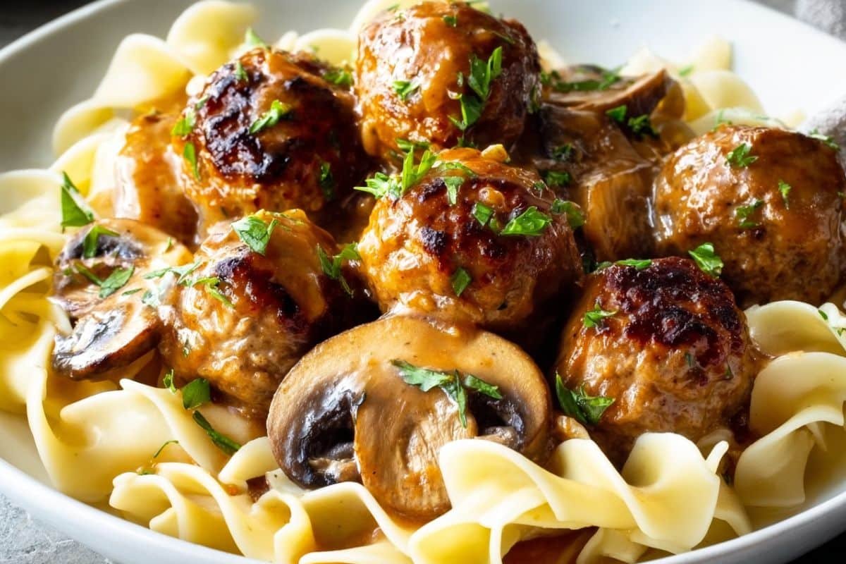 Salisbury Steak Meatballs (Instant Pot, Stove Top, Slow Cooker)