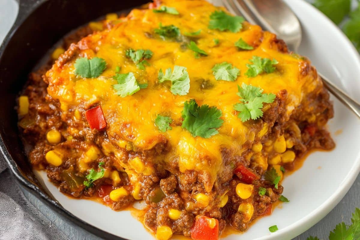 Skillet Beef Tamales