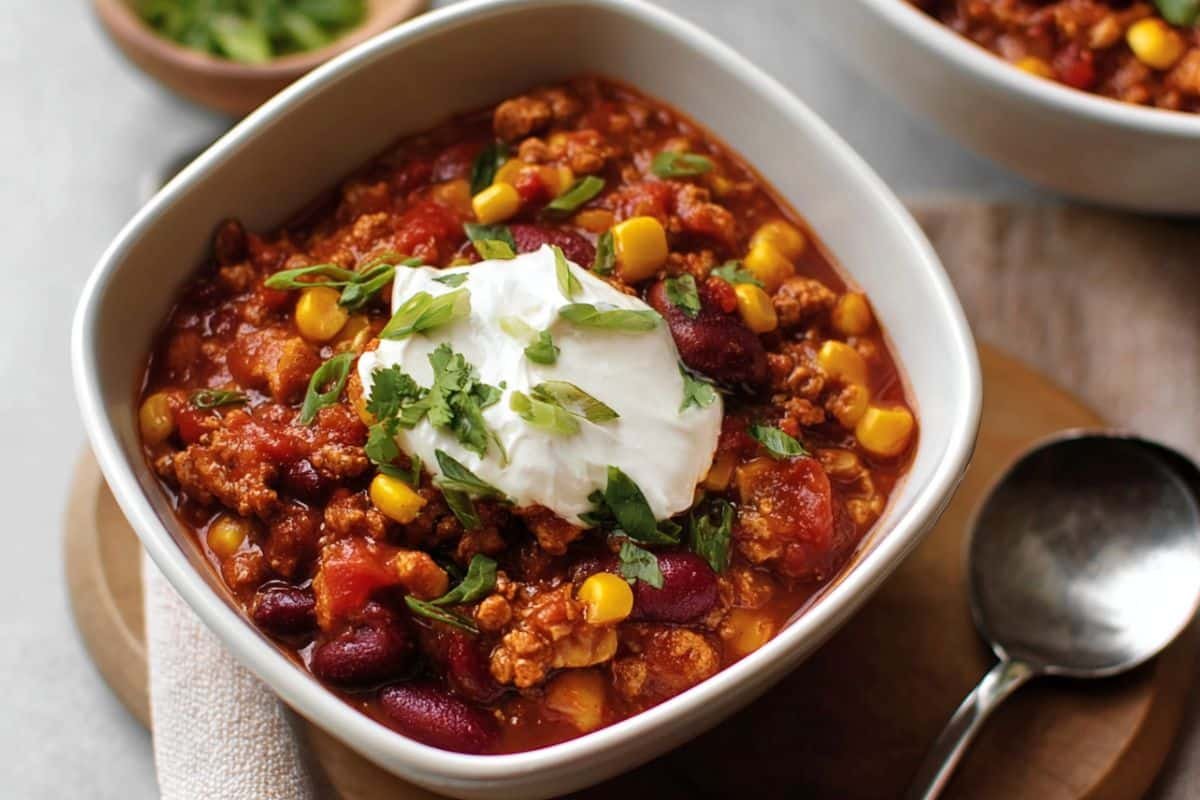 Turkey Sweet Potato Chili