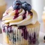White Chocolate Blueberry Cupcakes 5 White Chocolate Blueberry Cupcakes recipe