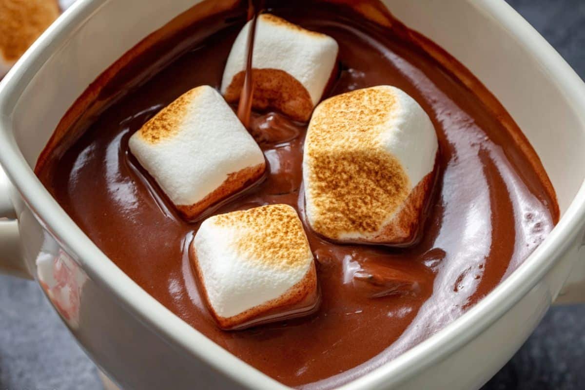 3‑Ingredient Slow Cooker Hot Chocolate