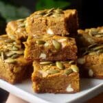 Brown Butter Pumpkin Blondies 5 Brown Butter Pumpkin Blondies recipe