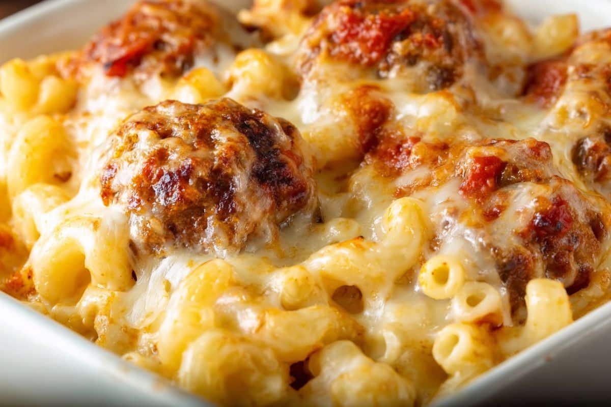 Chicken Parmesan Mac and Cheese