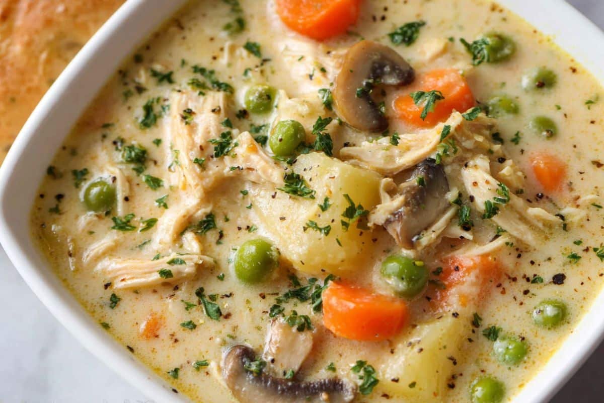 Chicken Pot Pie Soup Recipe