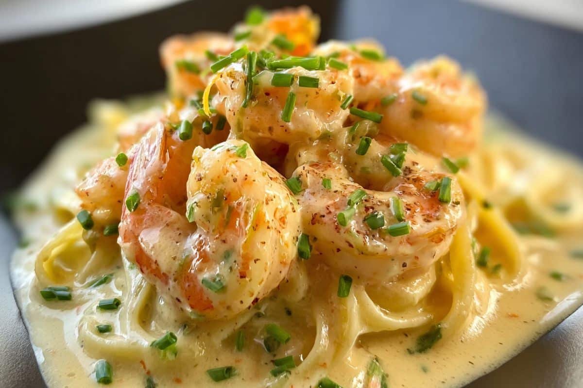 Creamy Cajun Shrimp Pasta