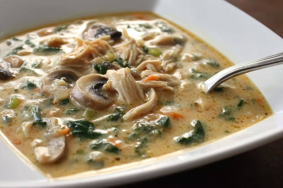 Creamy Potato and Chicken Soup