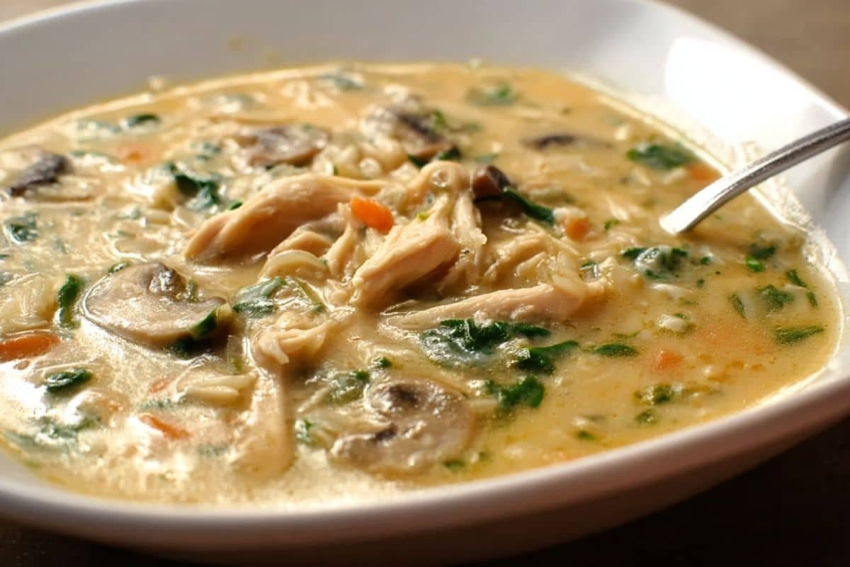 Creamy Potato and Chicken Soup