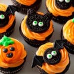 Decorated Halloween Cupcakes 5 Decorated Halloween Cupcakes recipe