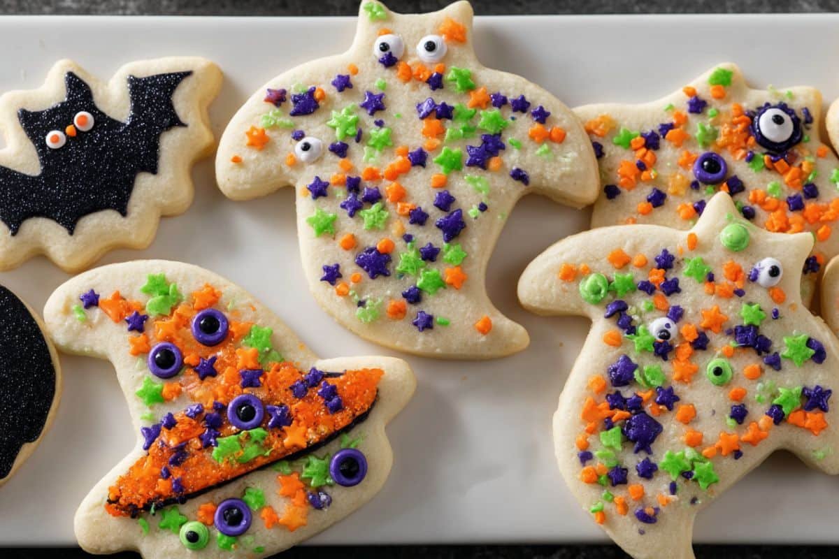 Easy Halloween Sugar Cookies