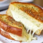 Garlic Bread Grilled Cheese 5 Garlic Bread Grilled Cheese recipe