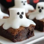Halloween Ghost Brownies 5 Halloween Ghost Brownies recipe