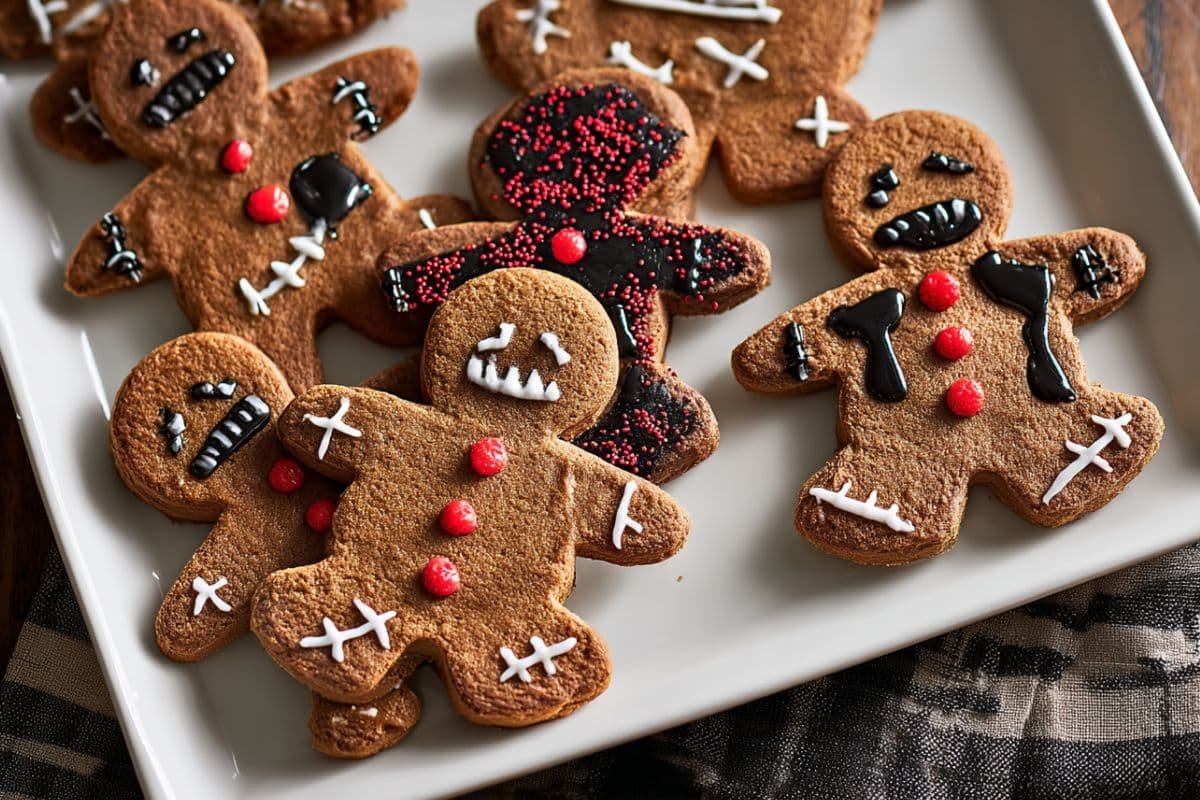 Halloween Voodoo Gingerbread Men