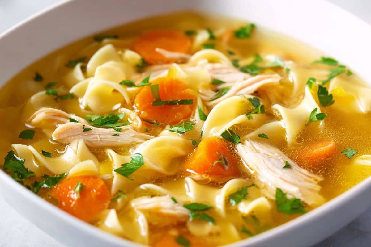 Homemade Chicken Noodle Soup recipe