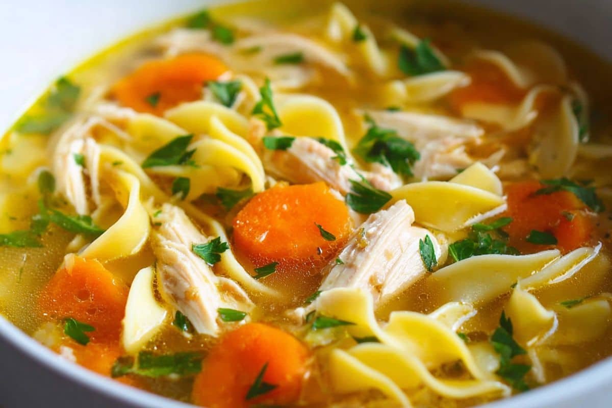 Homemade Chicken Noodle Soup