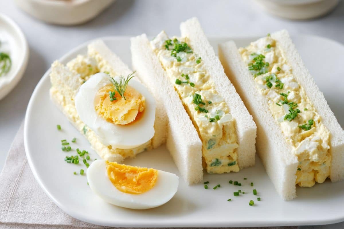 Japanese Egg Sandwich (Tamago Sando)