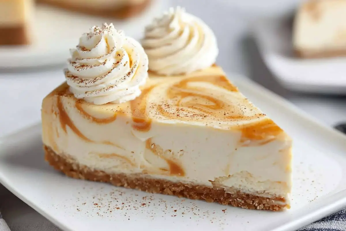 No Bake Caramel Apple Cheesecake recipe